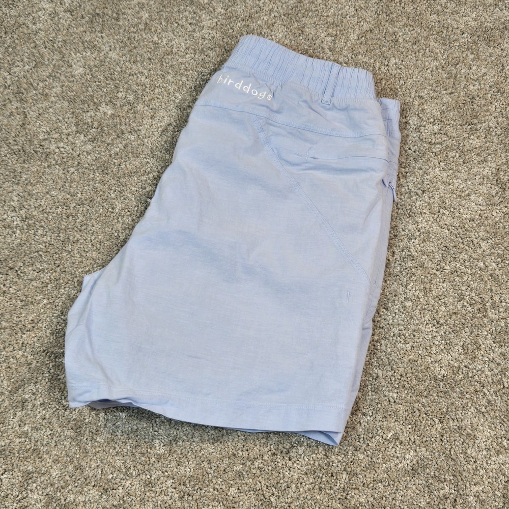 Bird Dogs Boom For Your Boomstick Womens Large Lined  Shorts Light Blue